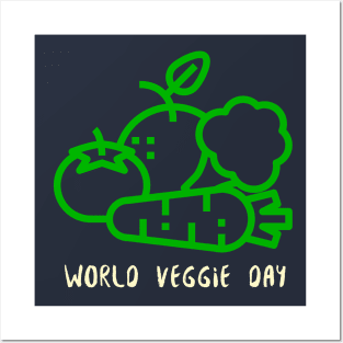 World Veggie Day Posters and Art